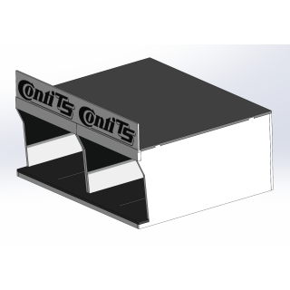 Box / 2 Slotcars / black