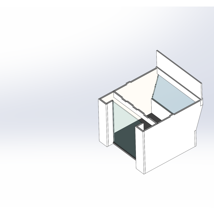 Lounge / 1 wide / 1 deep / beige