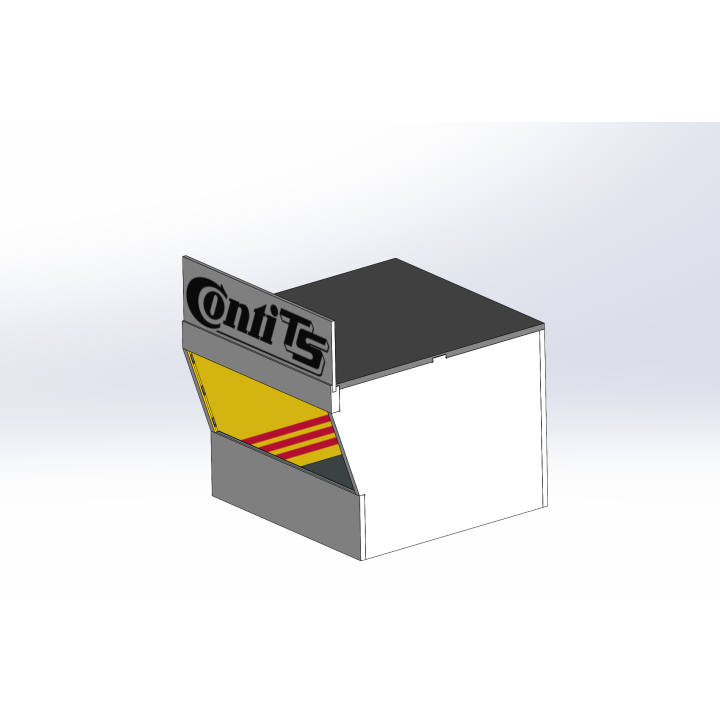 Lounge / 1 wide / 1 deep / yellow