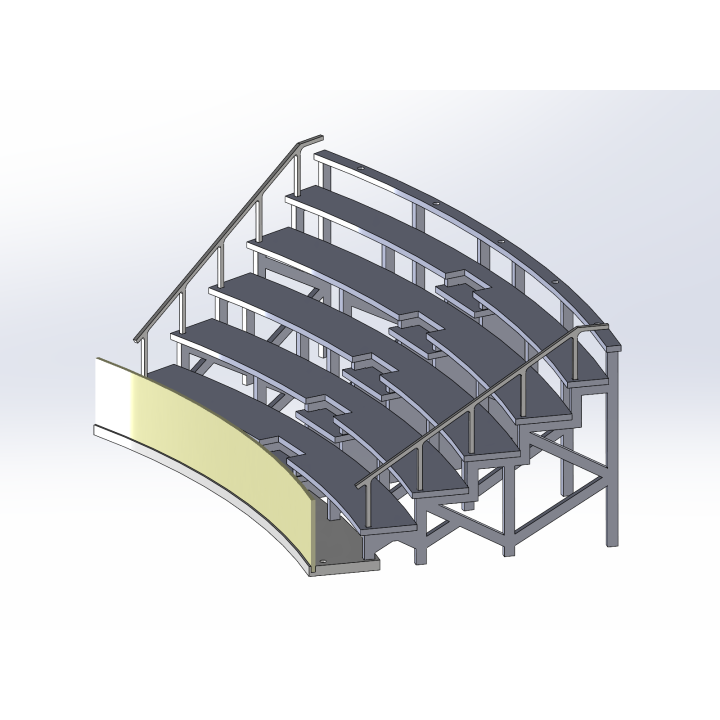 Kit "Curve 1" 6 rows
