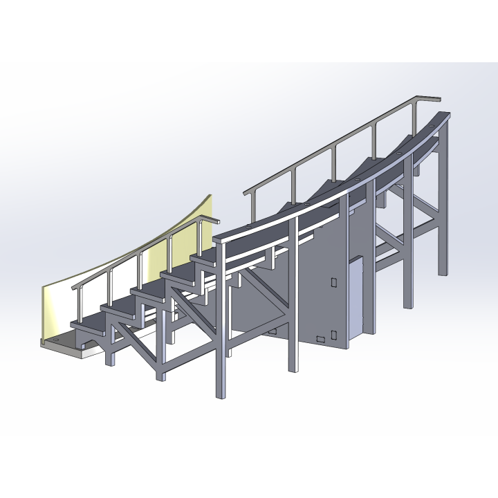 Kit "Curve 1" 6 rows