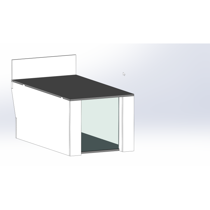 Loge / 1 breit / 2 tief / beige