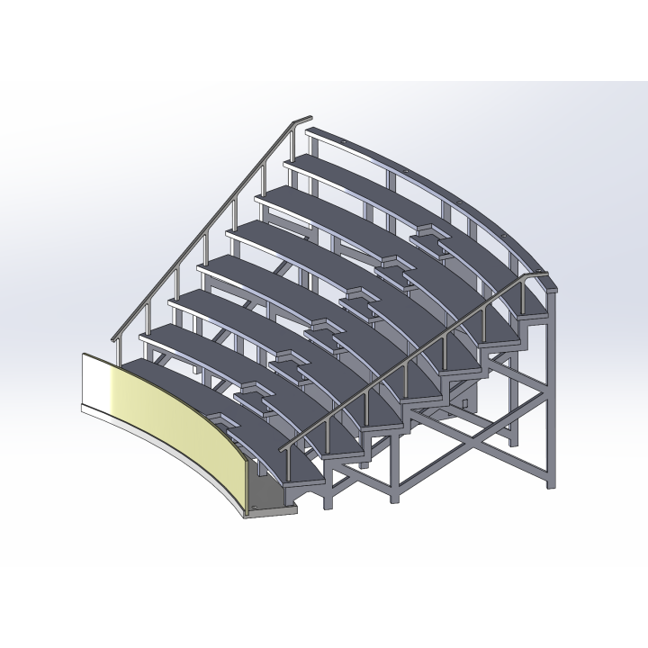 Kit "Curve 1" 8 rows