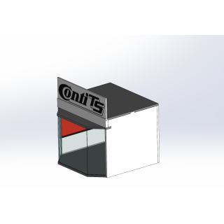 Lounge / 1 wide / 1 deep / red