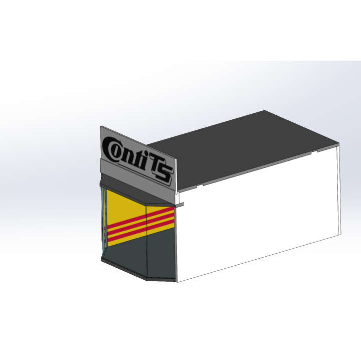 Lounge / 1 wide / 2 deep / yellow