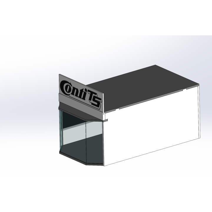 Lounge / 1 wide / 2 deep / black