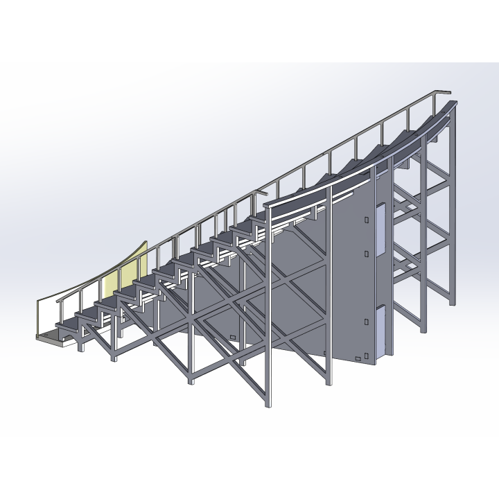 Kit "Curve 1" 12 rows