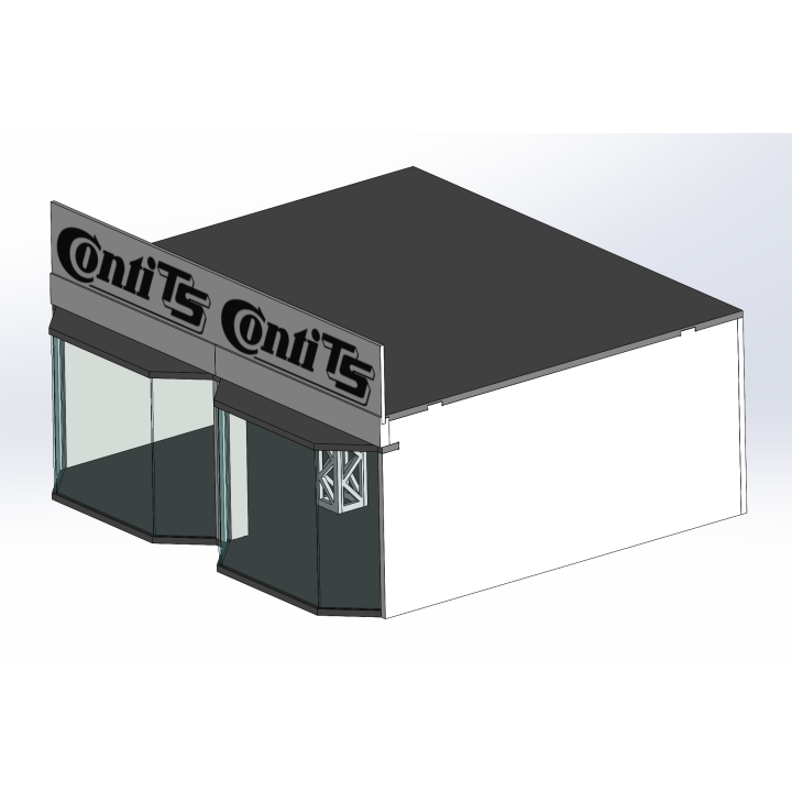 Lounge / 2 wide / 2 deep / beige