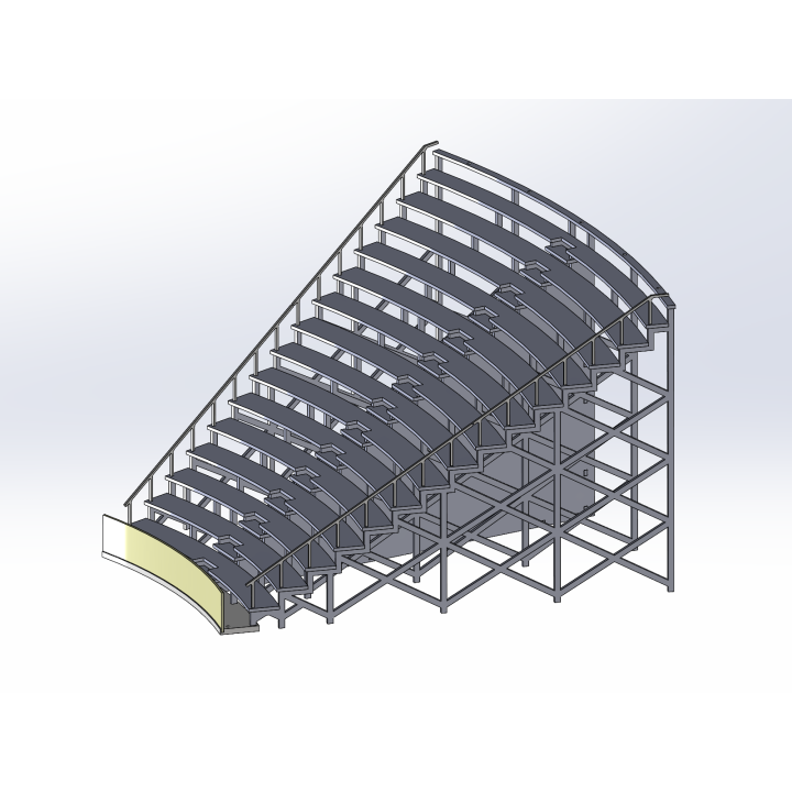 Kit "Curve 1" 16 rows
