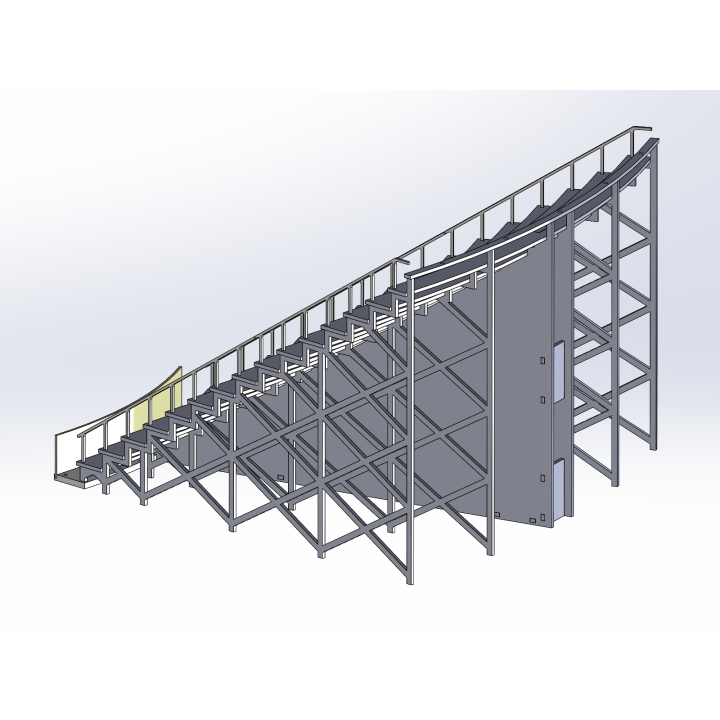 Kit "Curve 1" 16 rows