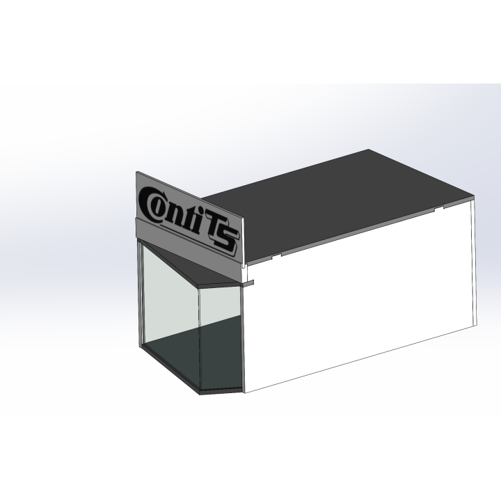 Loge / 1 breit / 2 tief / beige