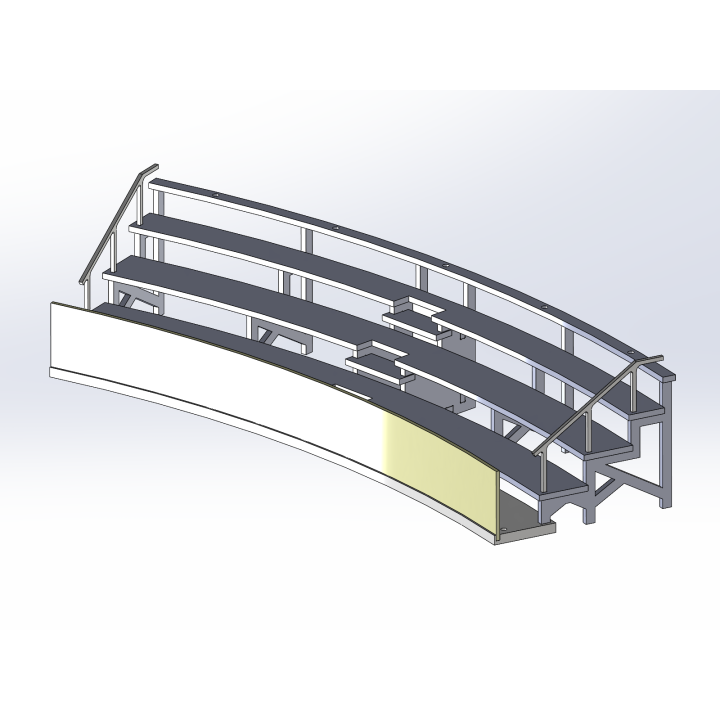 Kit "Curve 2" 4 rows