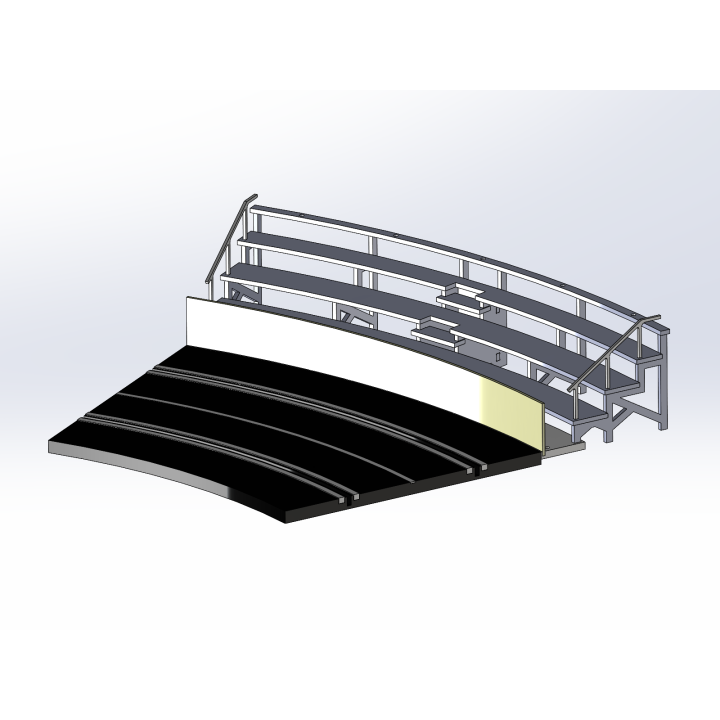 Bausatz "Kurve 2" 4 Reihen