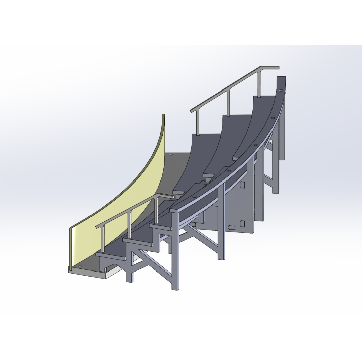 Bausatz "Kurve 2" 4 Reihen