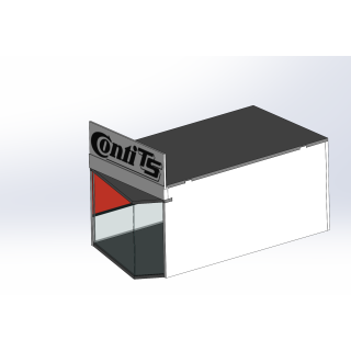 Lounge / 1 wide / 1 deep / red