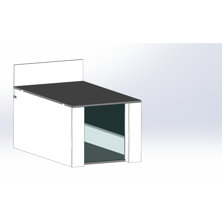 Lounge / 1 wide / 1 deep / black