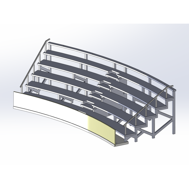Kit "Curve 2" 6 rows