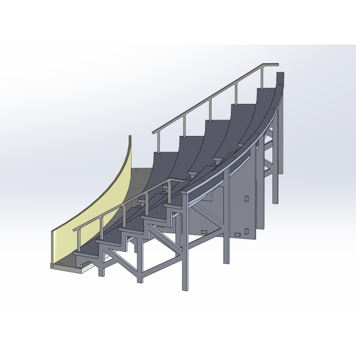Kit "Curve 2" 6 rows