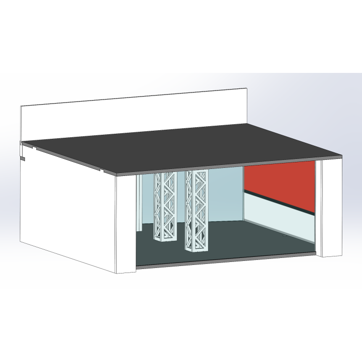 Lounge / 2 wide / 2 deep / rot