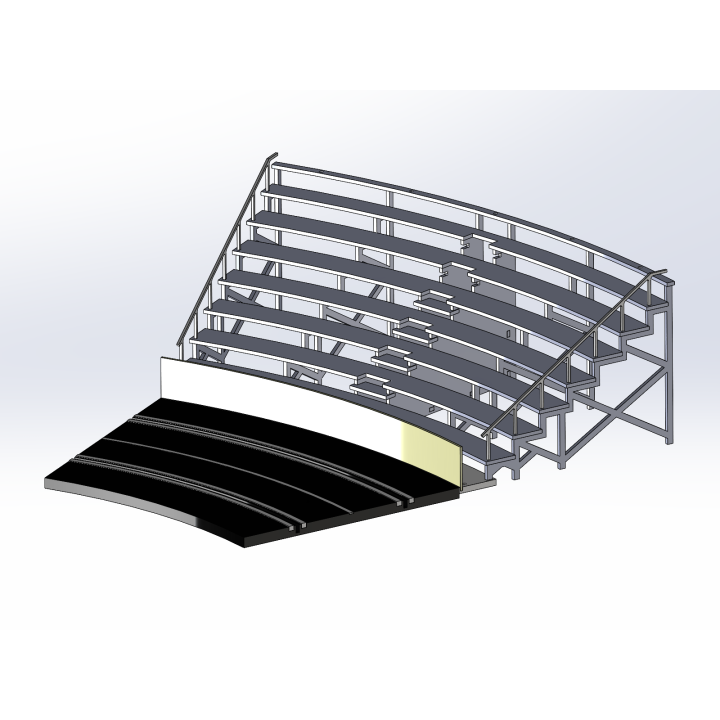 Kit "Curve 2" 8 rows