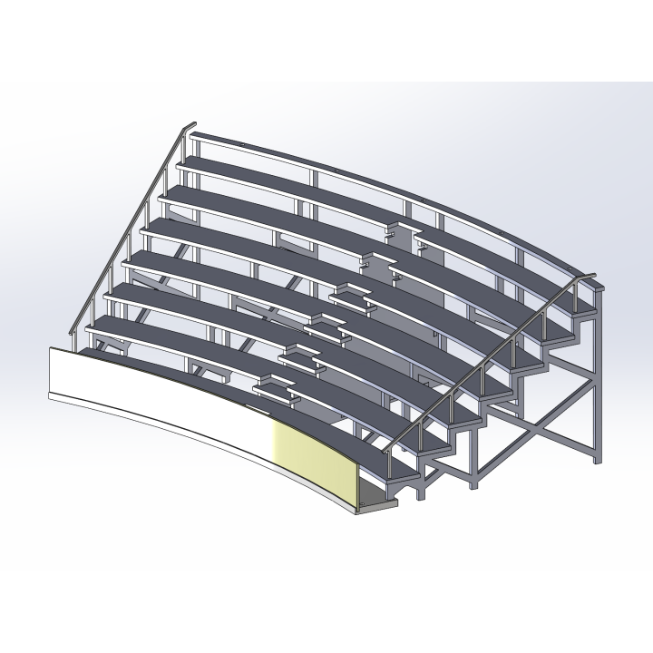 Kit "Curve 2" 8 rows