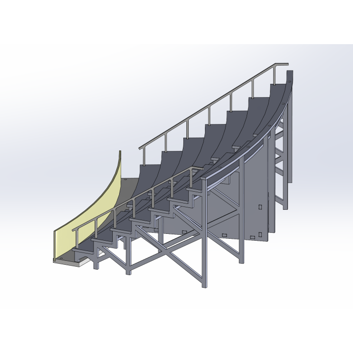 Kit "Curve 2" 8 rows