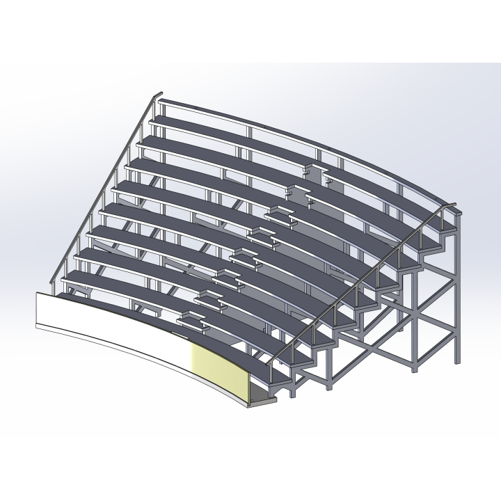 Bausatz "Kurve 2" 10 Reihen