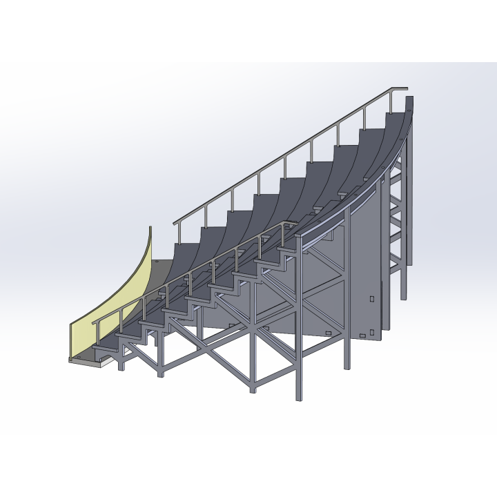 Bausatz "Kurve 2" 10 Reihen