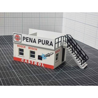 Pit lane (right module)