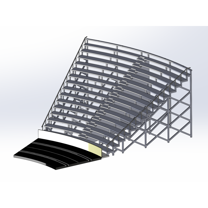 Bausatz "Kurve 2" 16 Reihen