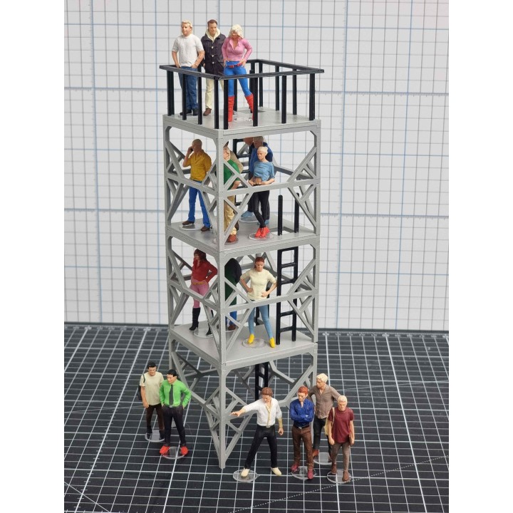 Camera tower (upper module)