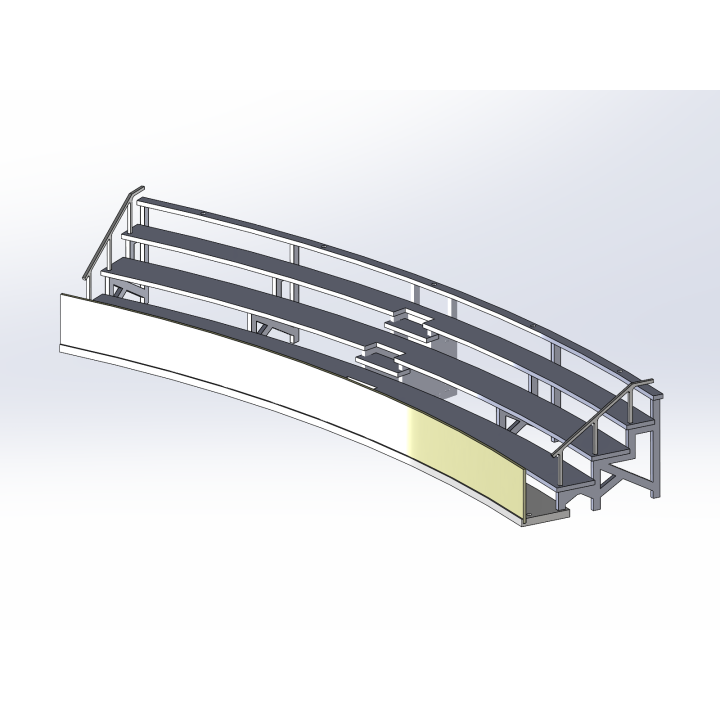 Kit "Curve 3" 4 rows
