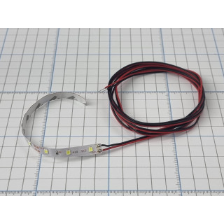 LED Streifen kaltweiß mit 2m Kabel