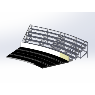 Kit "Curve 3" 8 rows