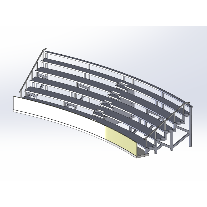 Kit "Curve 3" 8 rows