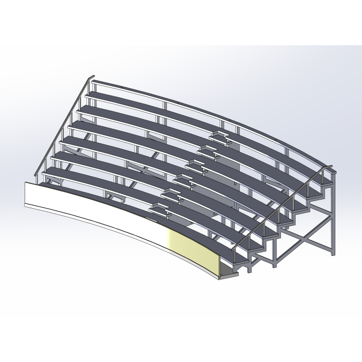Bausatz "Kurve 3" 8 Reihen