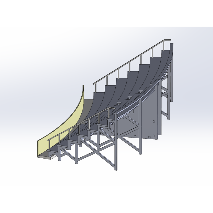 Kit "Curve 3" 8 rows