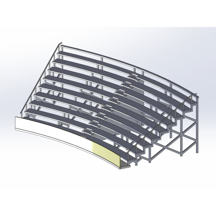 Bausatz "Kurve 3" 10 Reihen
