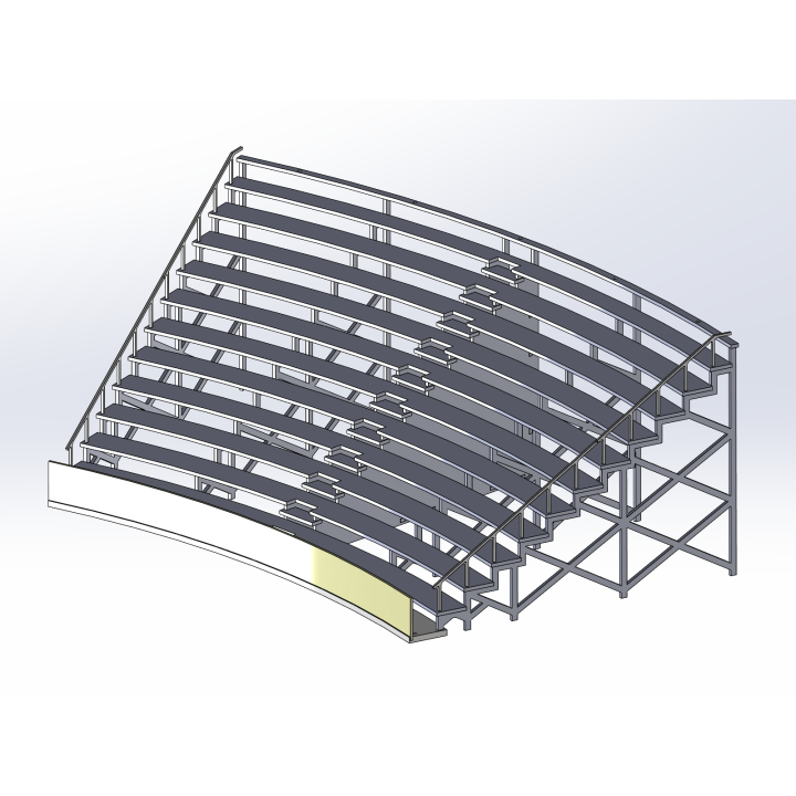 Kit "Curve 3" 12 rows