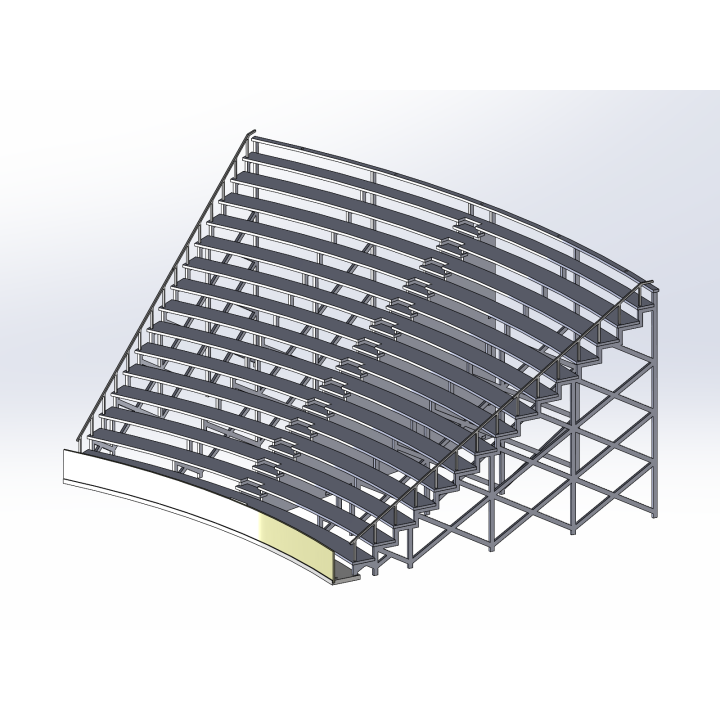 Bausatz "Kurve 3" 16 Reihen