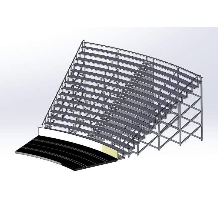 Kit "Curve 3" 16 rows