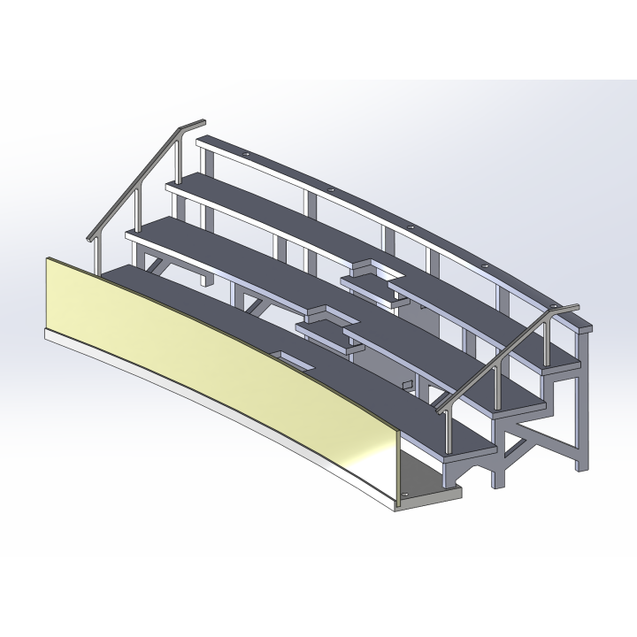 Bausatz "Kurve 4" 4 Reihen