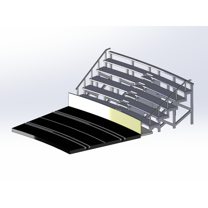 Kit "Curve 4" 8 rows