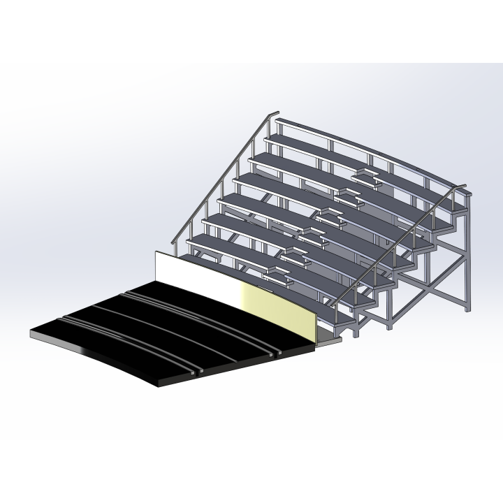 Kit "Curve 4" 8 rows