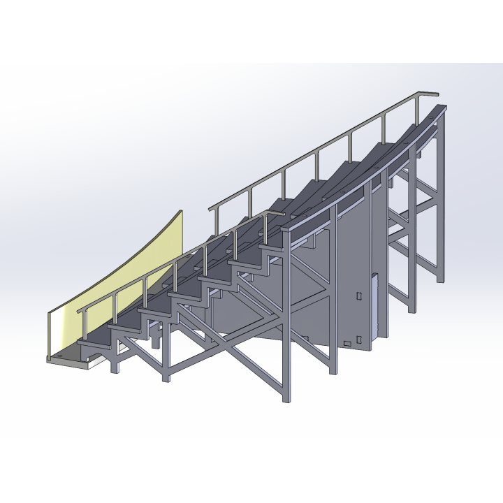 Bausatz "Kurve 4" 8 Reihen
