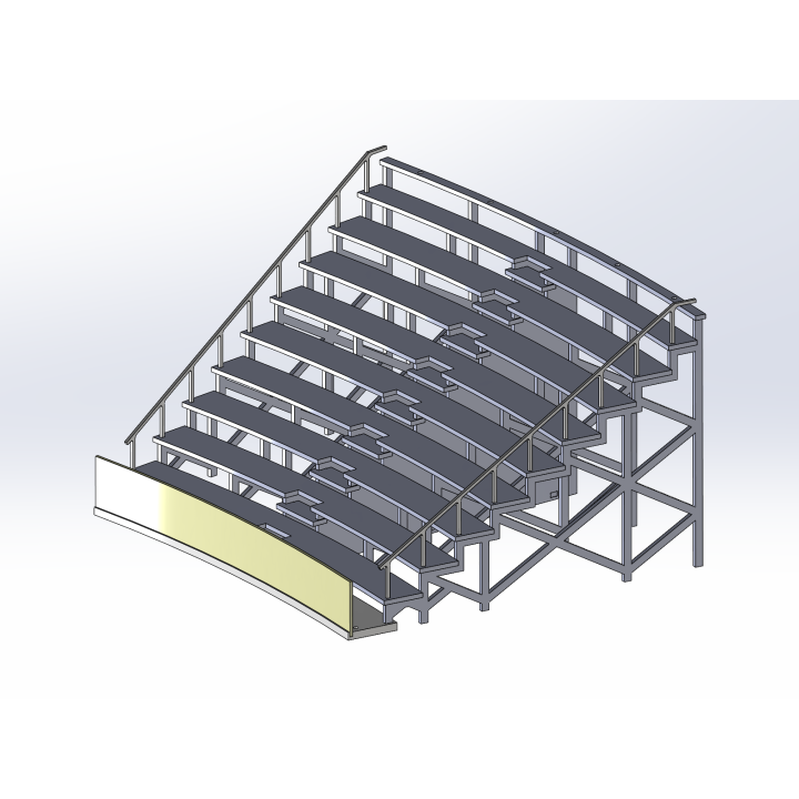 Bausatz "Kurve 4" 10 Reihen