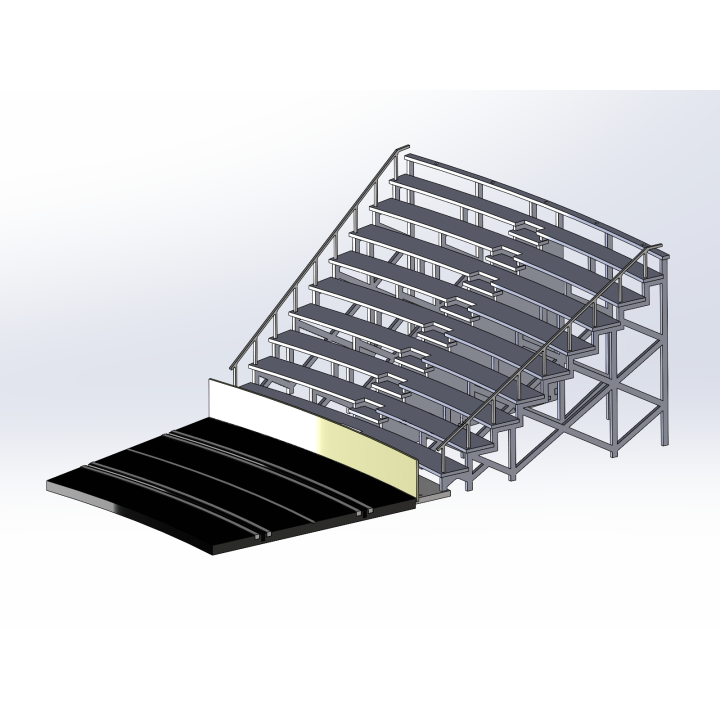Bausatz "Kurve 4" 10 Reihen