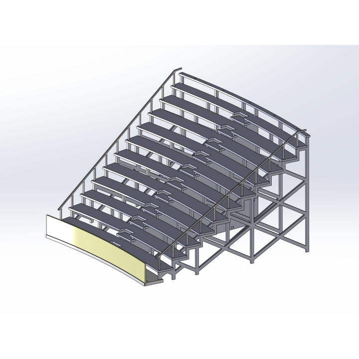 Bausatz "Kurve 4" 12 Reihen