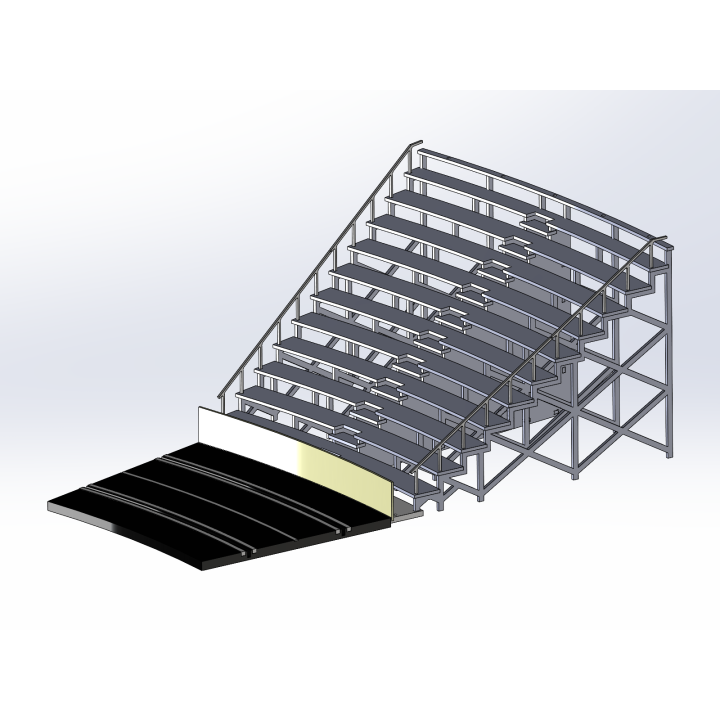 Kit "Curve 4" 12 rows