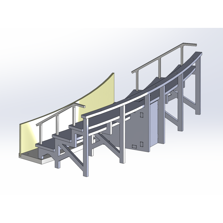 Kit "Curve 1" 4 rows